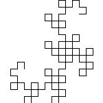 Dragon Curve Rendered as an LSystem